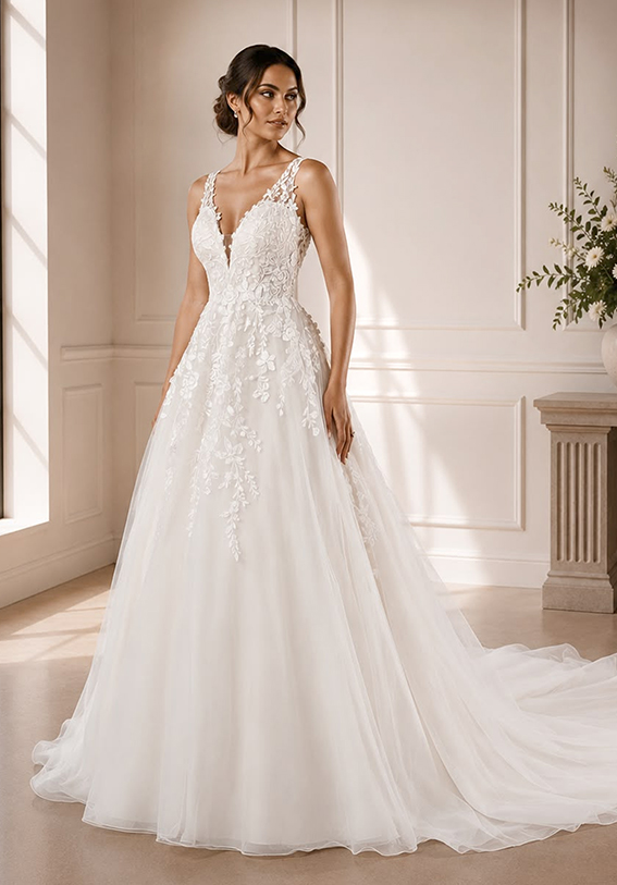 Vestido de Novia Bianca